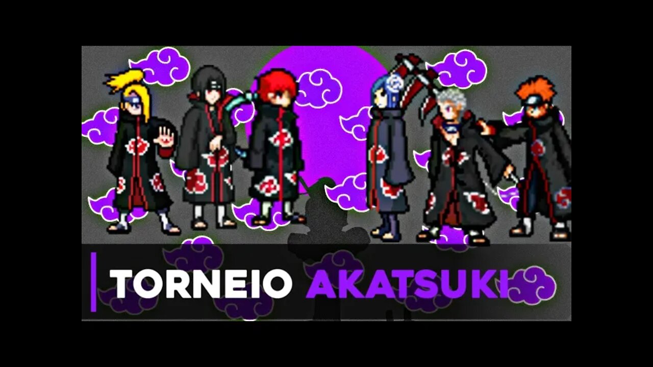 Torneio com Membros da AKATSUKI no MUGEN, Primeira Fase - Naruto Shippuden