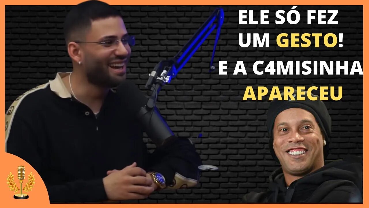 QUANDO RONALDINHO SALVOU O ROLÊ (KRAWK) | Cortes News Podcast