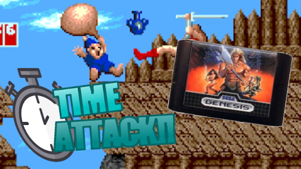 Golden Axe (GEN) No Continues Time-Attack!!