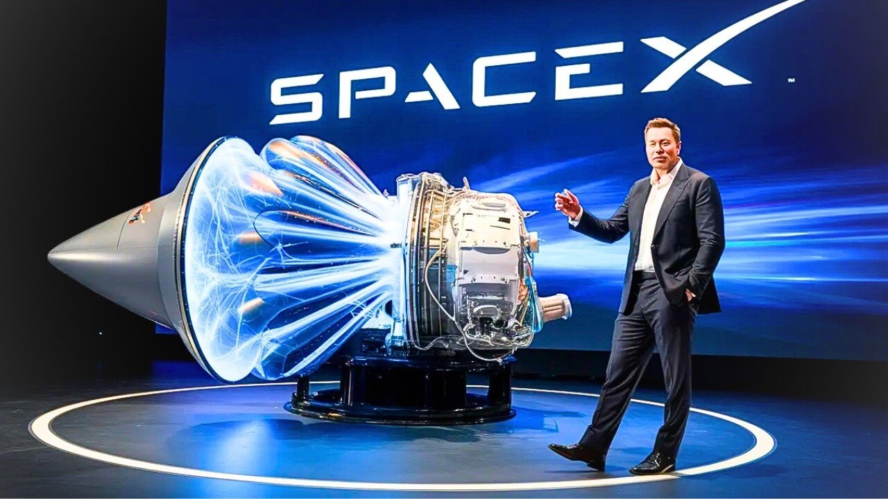 Elon Musk Unveils SpaceX's New Light Speed Engine That Defies Physics