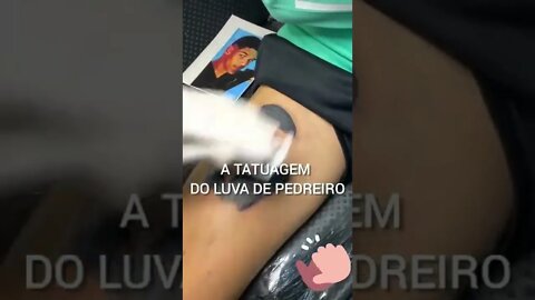 A TATUAGEM DO LUVA DE PEDREIRO. #shorts