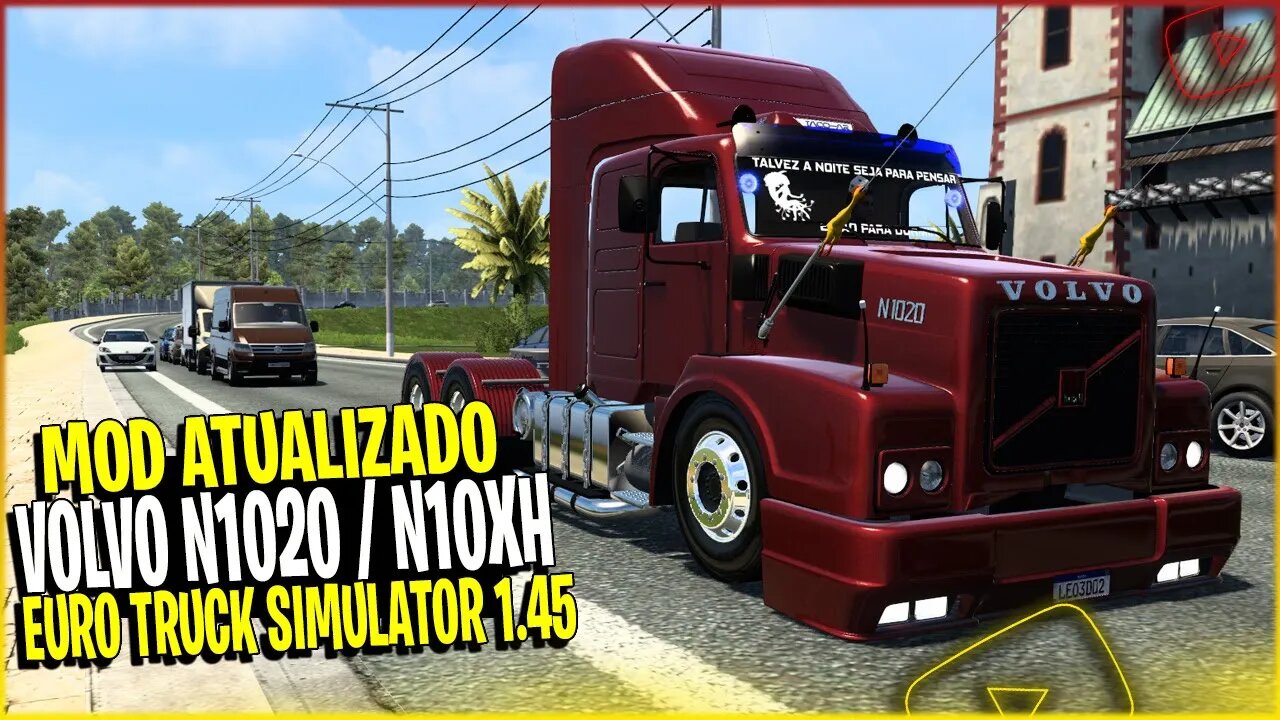 SAIU - Volvo N1020 e N10XH Atualizado para Euro Truck Simulator 2 versão 1.45