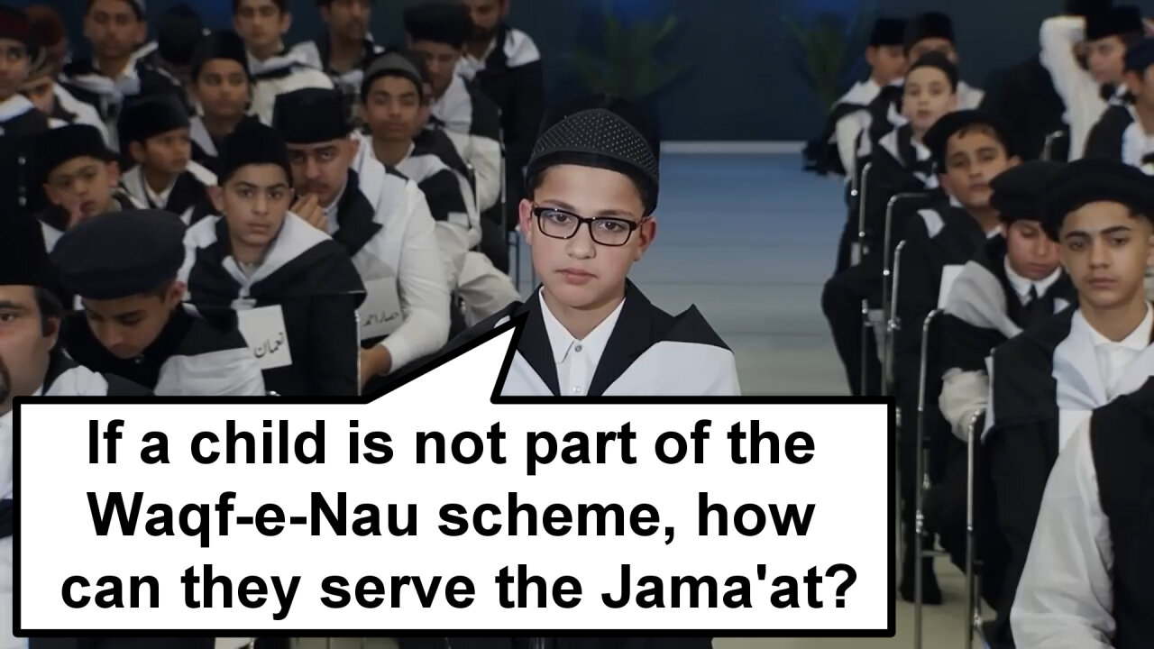 If a child is not part of the Waqf e Nau scheme, how can they serve the Jama'at?