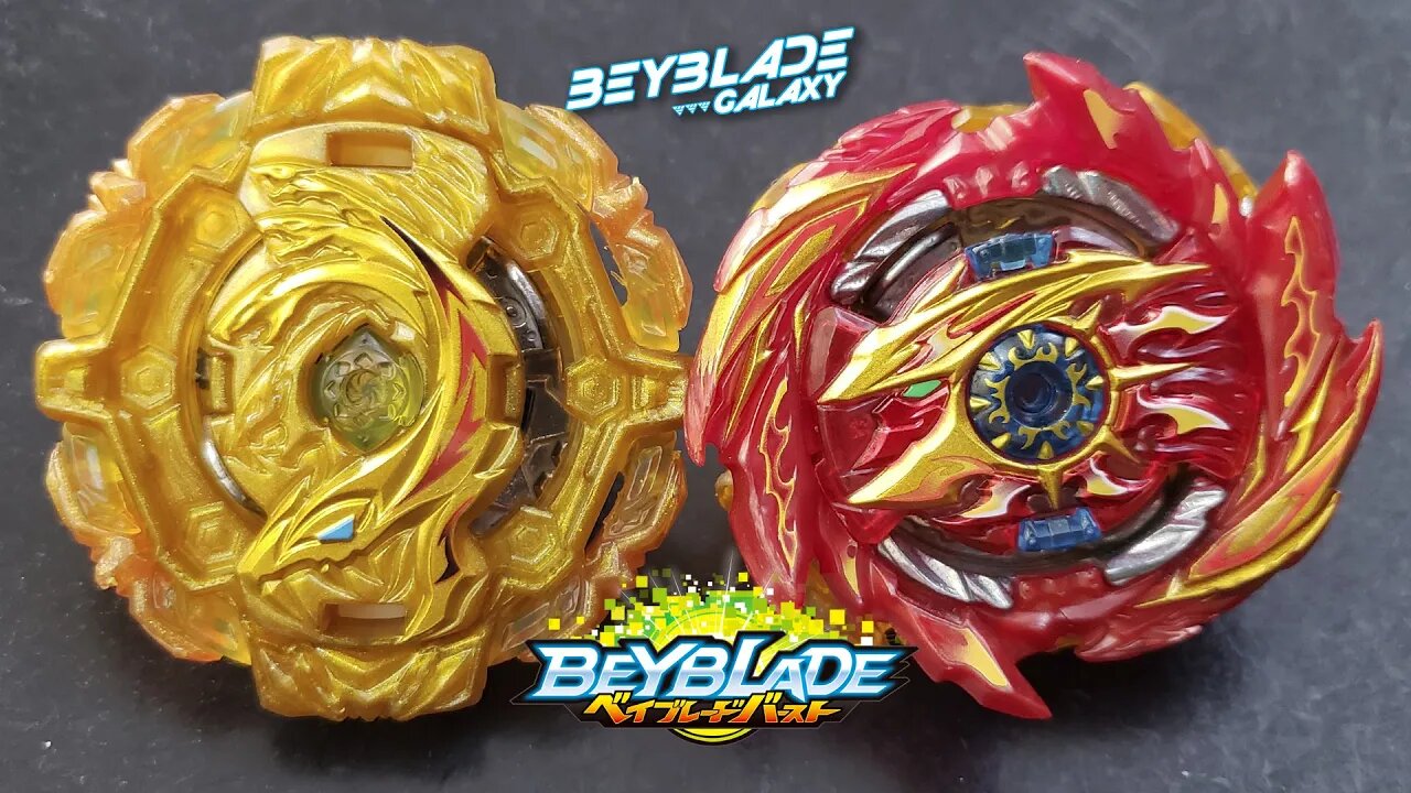 POISON HYDRA .8'α.F' GEN vs SUPER HYPERION .Xc 1A - Beyblade Burst ベイブレードバースト