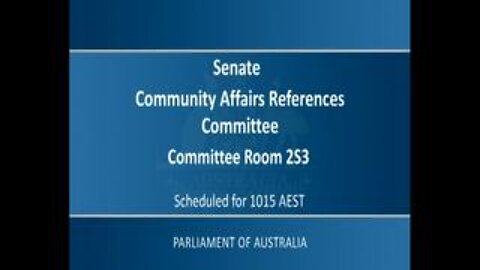 Senate Community Affairs References Committee - Excess Mortality | Australian Parliament House