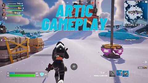 Fortnite Artic Gameplay