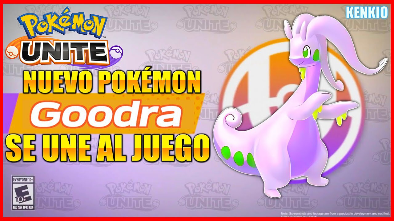 🔴✨🐉NUEVO | GOODRA SE UNE A POKÉMON UNITE | Kenkio #kenkio