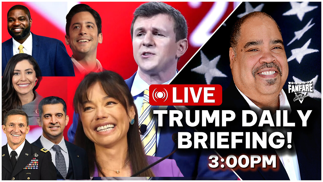 WATCH LIVE: James O'Keefe, Gen. Michael Flynn,, Byron Donalds, PBD & More At AmericaFest!