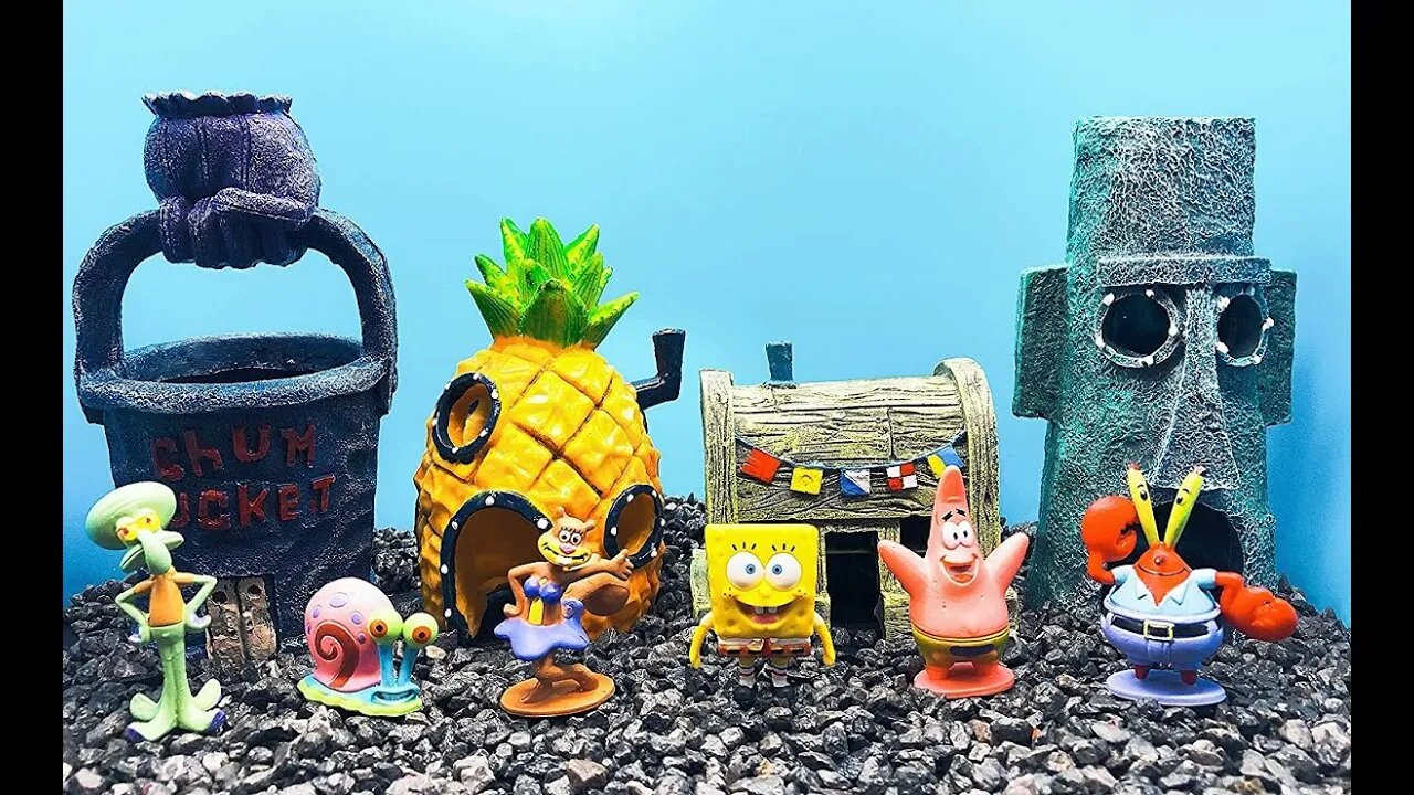 Super Funny Underwater SpongeBobs Aquariums