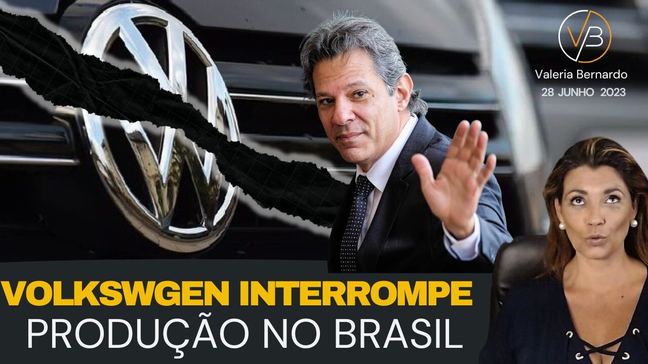 URGENTE - VOLKSWAGEM INTERROMPE PRODUÇÃO NO BRASIL