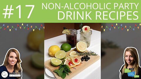 #17: Non-Alcoholic Holiday Party Drink Recipes | The Anne & Ashley Show