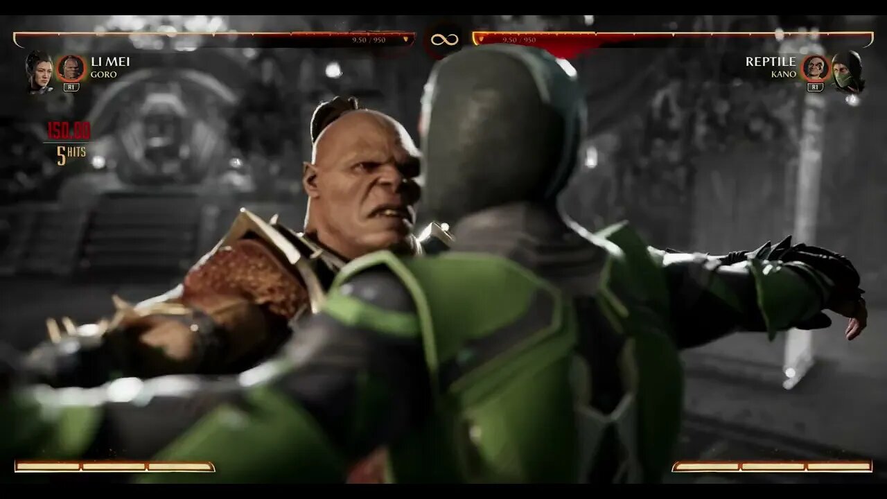 Mortal Kombat 1 2023 Li Mei & Goro Kameo Fatal Blow