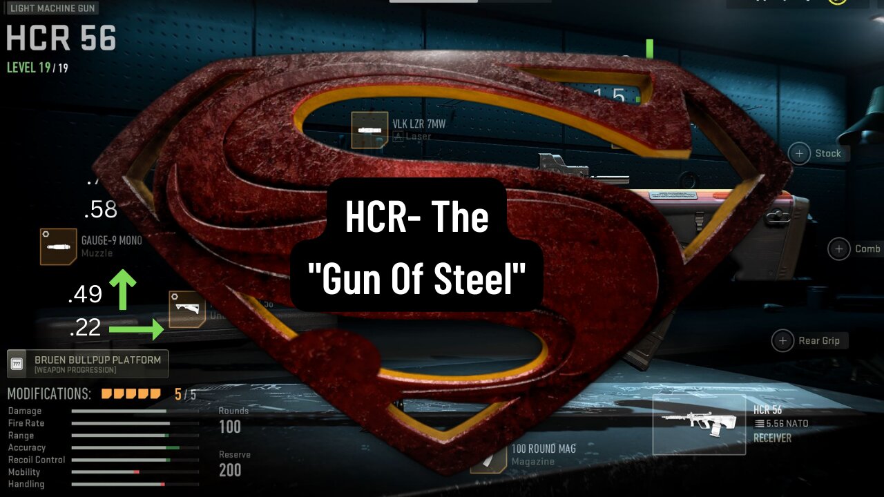 Warzone 2.0 HCR Build- Superman's Gun!!!