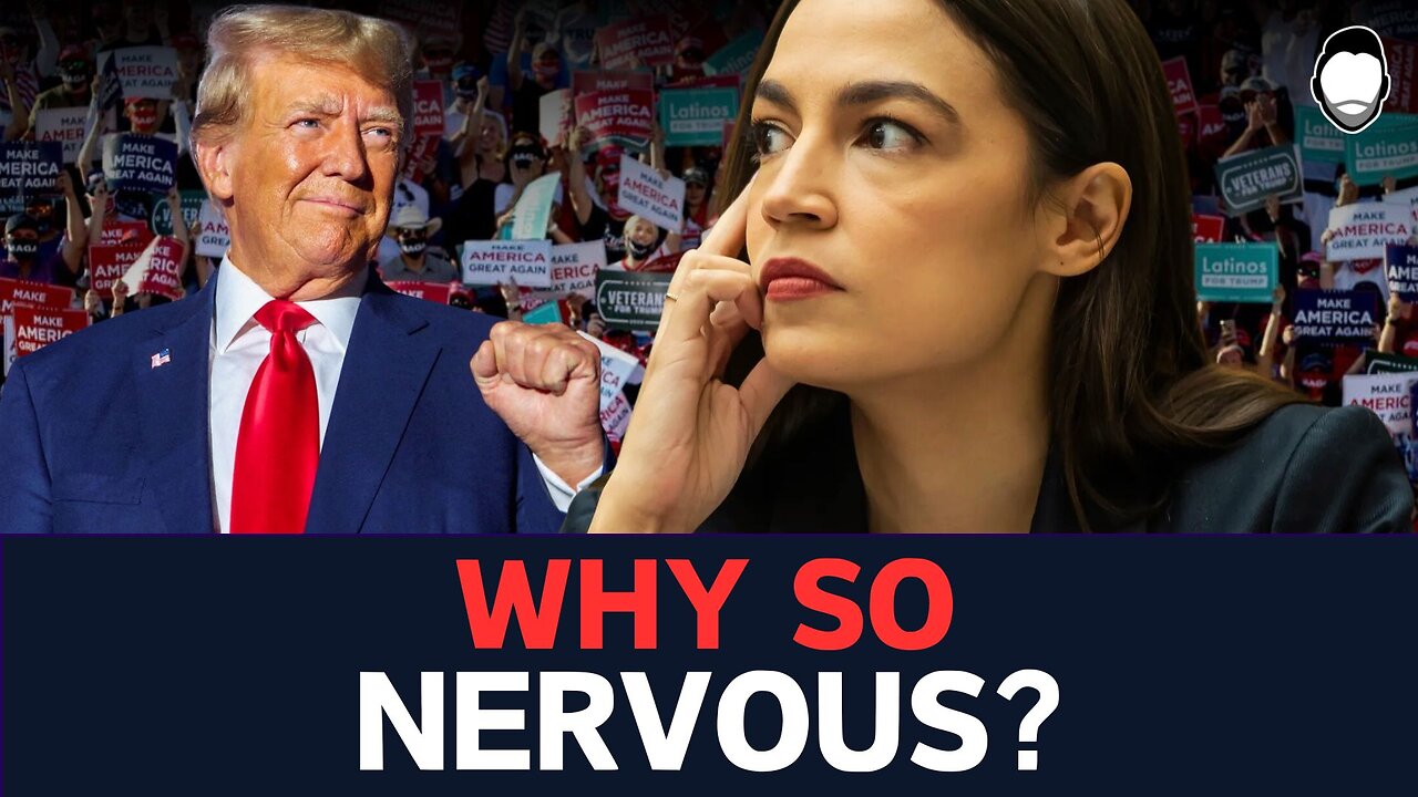 AOC is PANICKING over JAIL if Trump Wins