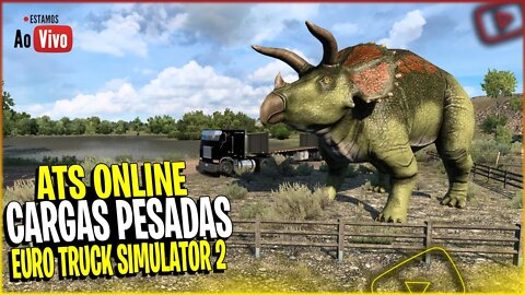 🔴ATS MULTIPLAYER CARGAS PESADAS AMERICAN TRUCK SIMULATOR 1.45