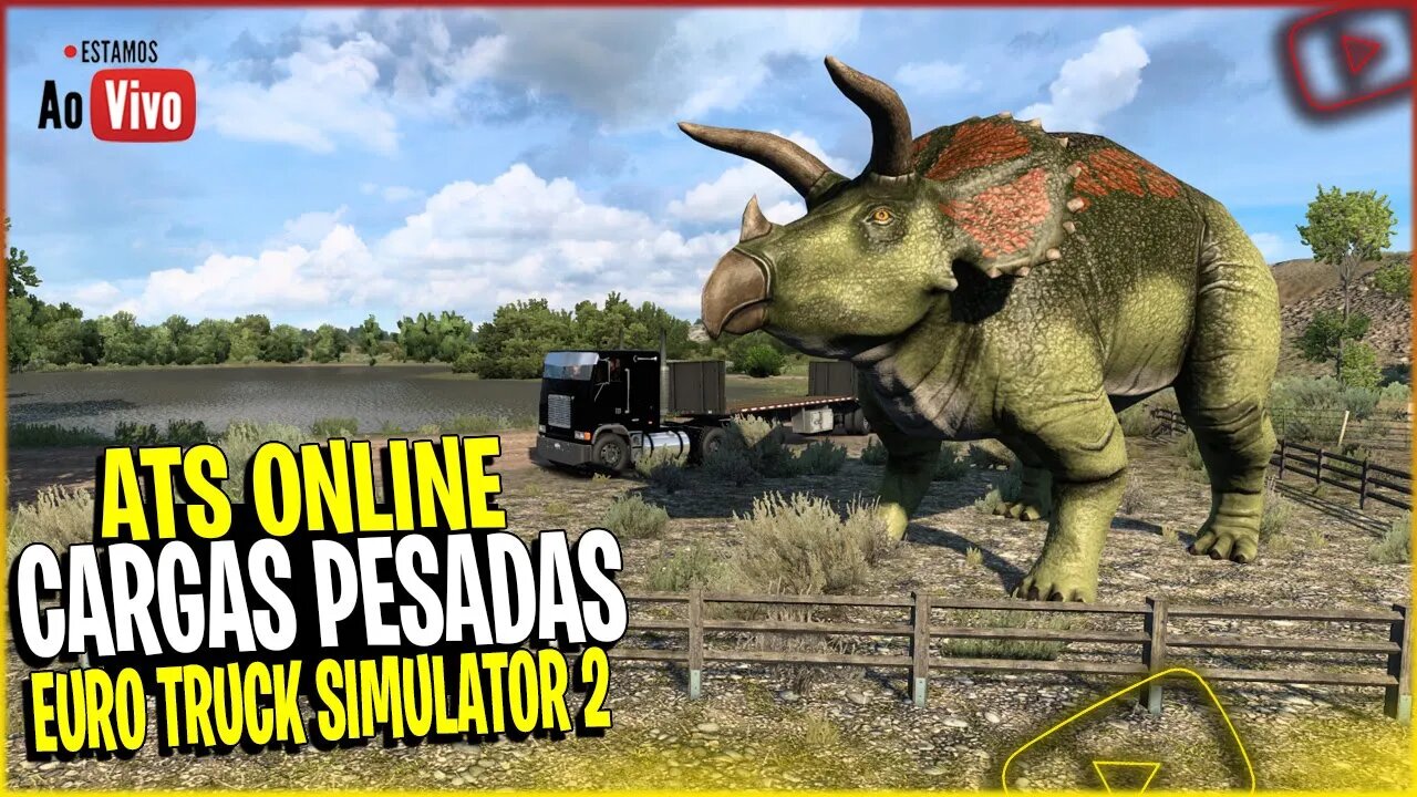 🔴ATS MULTIPLAYER CARGAS PESADAS AMERICAN TRUCK SIMULATOR 1.45