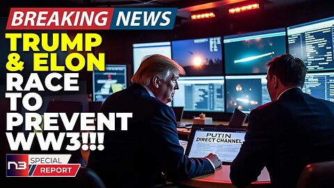 🚨BREAKING: People Are Freaking Out Because Trump & Elon Are Literally Stopping WW3 Behind The Scenes