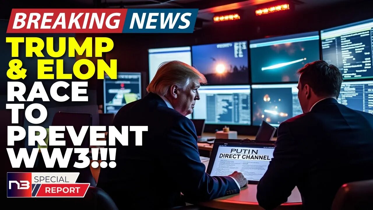 🚨BREAKING: People Are Freaking Out Because Trump & Elon Are Literally Stopping WW3 Behind The Scenes
