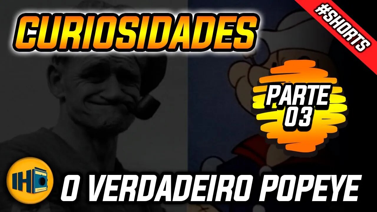 O verdadeiro Popeye #shorts #short #curiosidades #culturapop #desenho #fatoscurioso #veridico