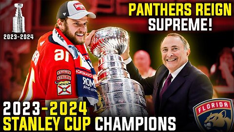 Panthers are KINGS! Stanley Cup Champs 2023-24 (Unbelievable Highlights!)