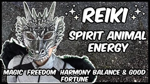 Reiki /Good Fortune Magic Harmony Balance Freedom / Throat Heart & Solar Healing / Dragon Spirit