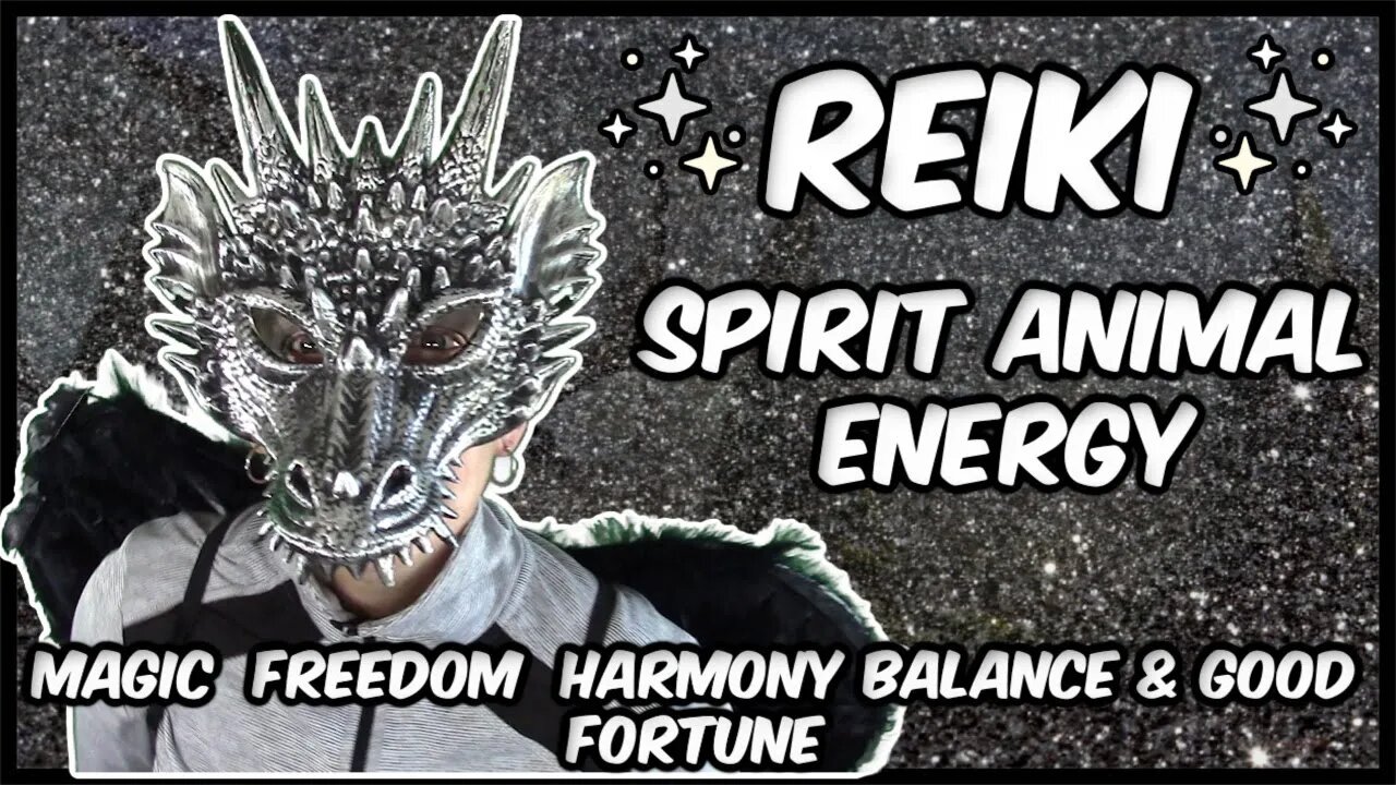 Reiki /Good Fortune Magic Harmony Balance Freedom / Throat Heart & Solar Healing / Dragon Spirit