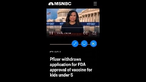 PFIZER drops application for FDA approval of vax for children 5 and under