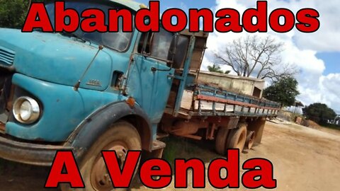 Ep.216 🚚 Caminhões Abandonados Repousando Brasil à Venda 📉 Oliveira Isaias