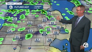 More showers late tonight