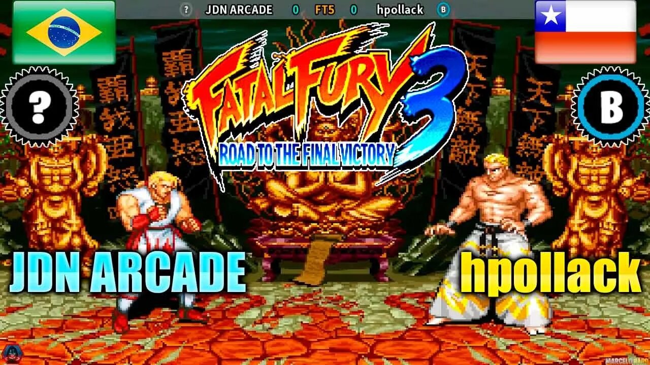 Fatal Fury 3 (JDN ARCADE Vs. hpollack) [Brazil Vs. Chile]