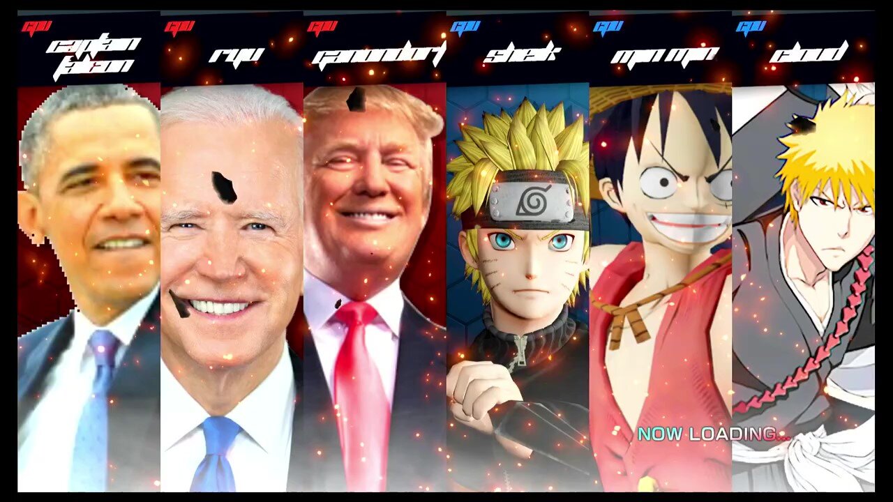 Smash Bros Mods - US Presidents VS Anime