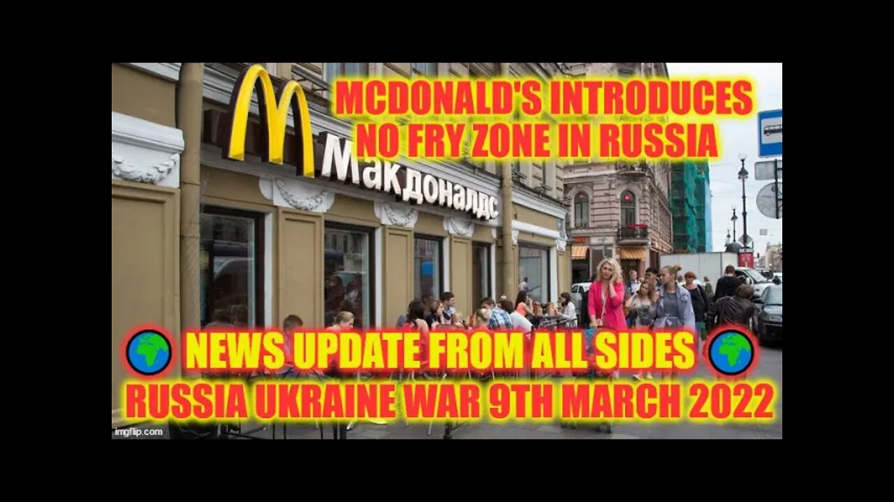 Russia Ukraine War 9th March 2022 🌍 NEWS UPDATE From All Sides 🌍