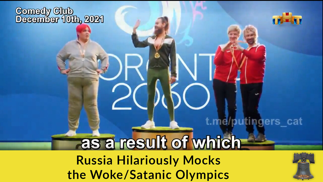 Russia Hilariously Mocks the Woke/Satanic Olympics