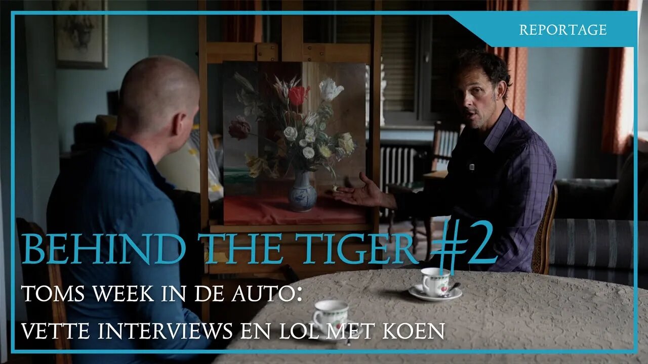 BEHIND THE SCENES. De week van Tom: in de auto naar België, een stapel interviews en lol met Koen