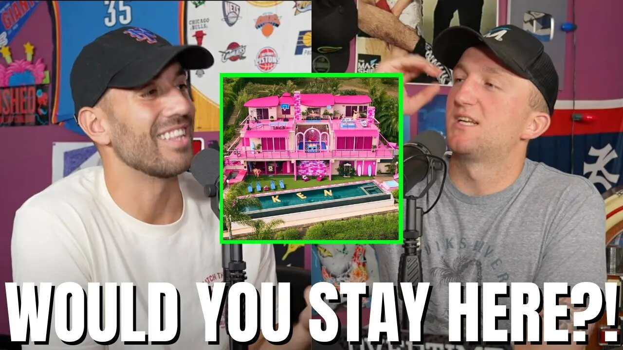 THE BARBIE DREAM HOUSE AIRBNB EXPERIENCE?! 🏠👀