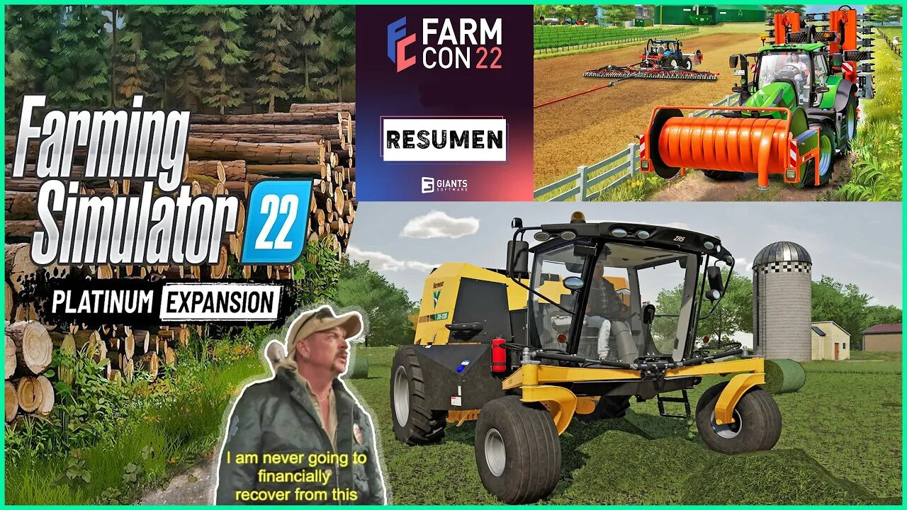 FS22 PLATINUM | MI OPINION VERMEER y PUMPS N' HOSES PACK 2022 | PC XBOX SERIES PS5 | FARMCON 2022