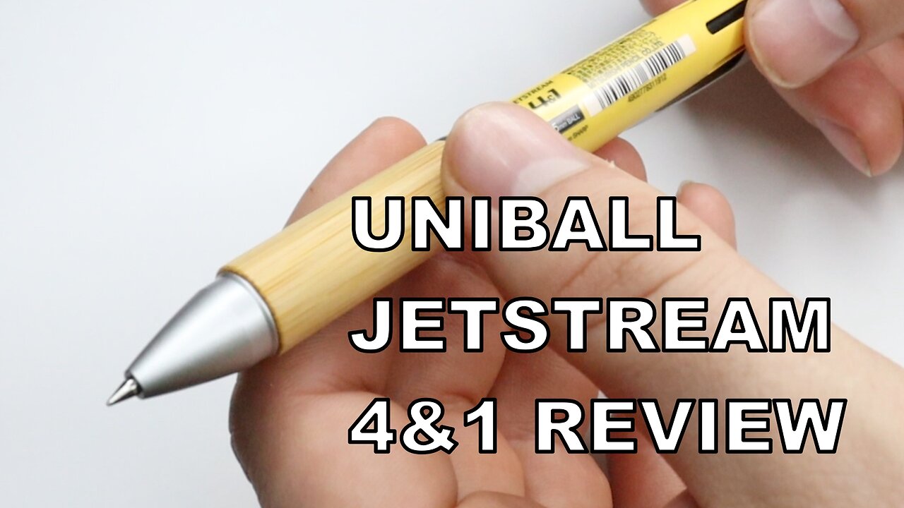 uniball JETSTREAM 4 and 1 pen pencil review