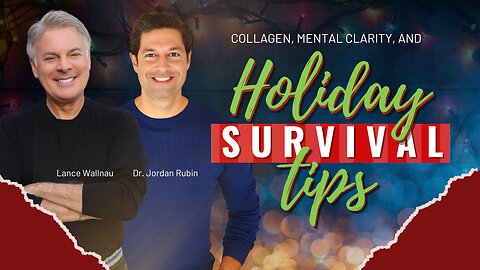 Collagen, Mental Clarity & Holiday Survival Tips with Dr. Jordan Rubin