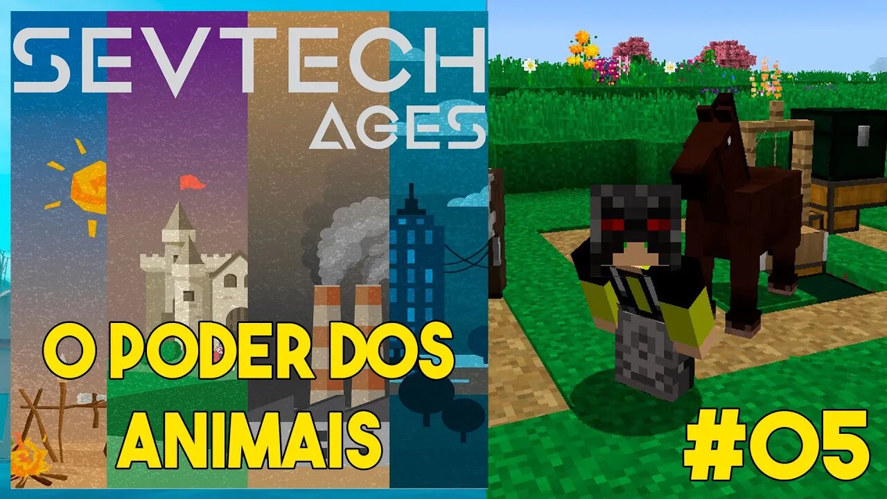 SEVTECH AGES FIZ A PRIMEIRA AUTOMAÇÃO DE RECURSOS MODPACK HARDCORE #05