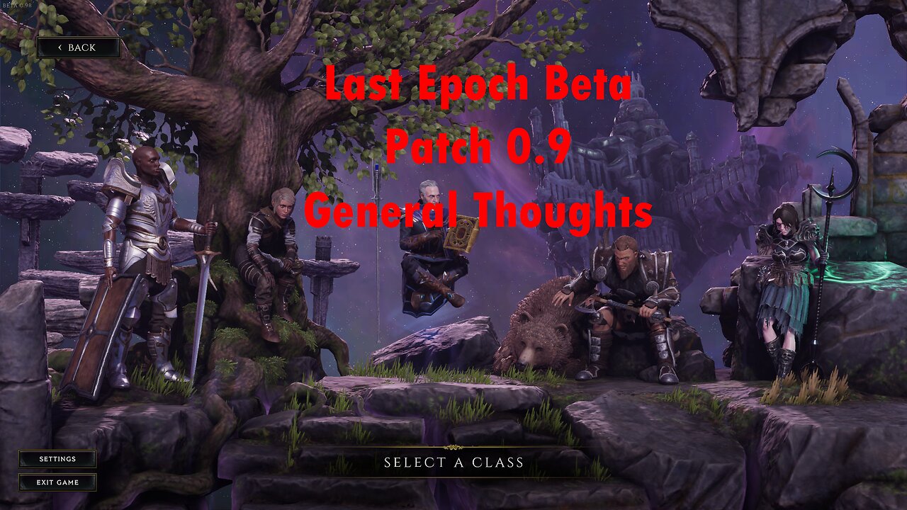 Last Epoch Beta Patch 0.9 General Thoughts