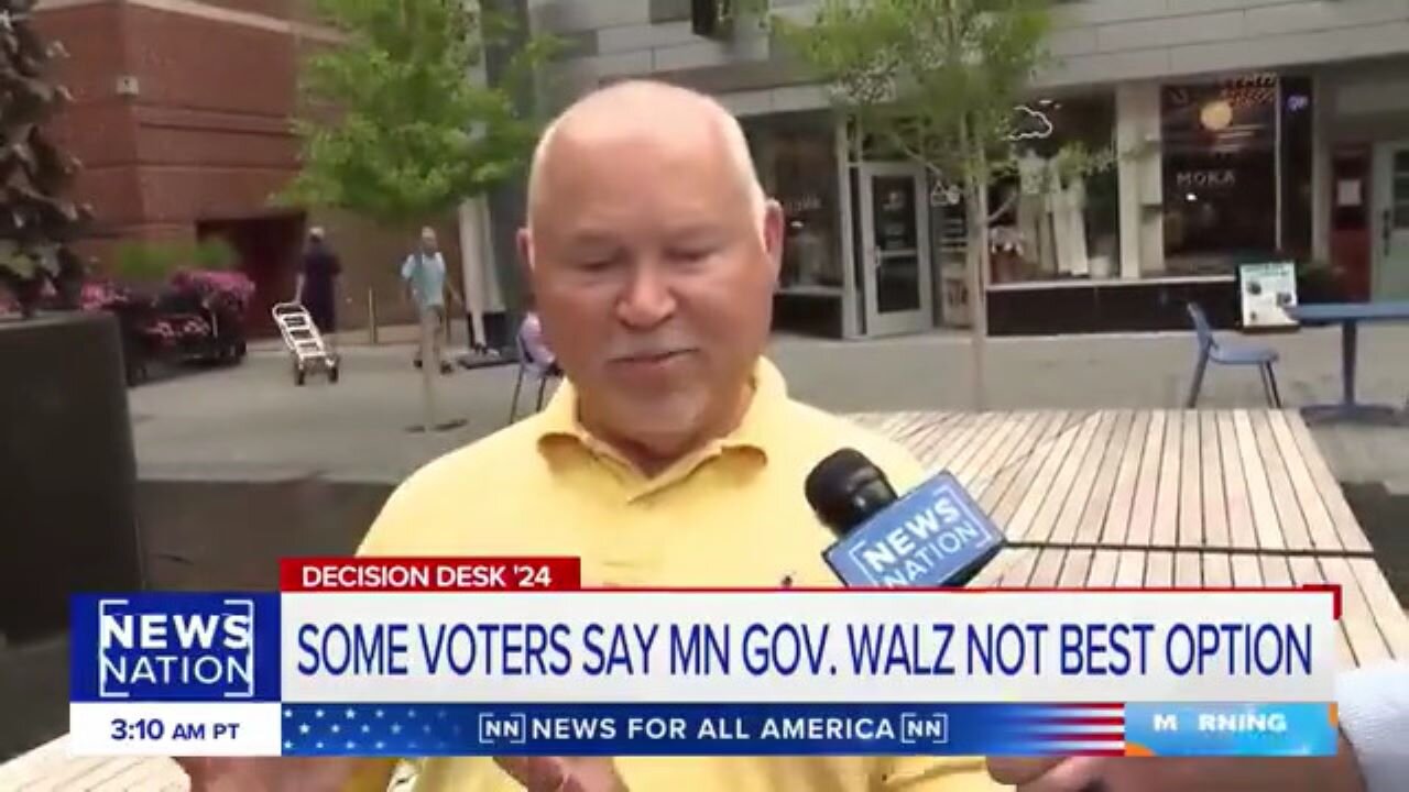 Minnesota Voter On Walz…He Used To Be A Middle-Of-The-Road Democrat…Now He's A Straight-Up Socialist