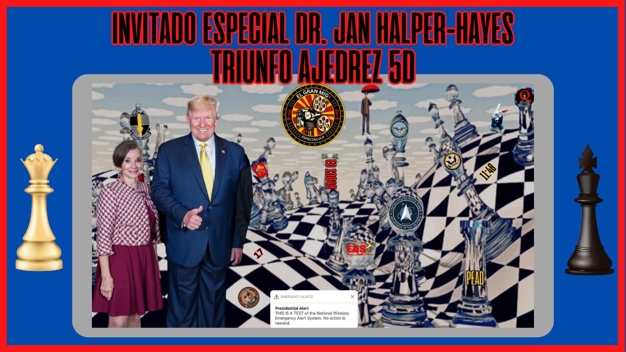 TRIUNFA EL AJEDREZ 5D W DR. JAN HALPER-HAYES PRESENTADO POR EL GRAN MIG |EP132