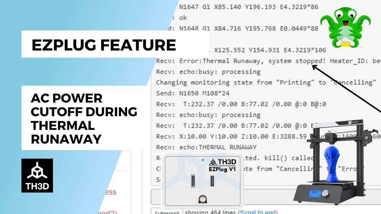 EZPlug Feature (Real World Example) - AC Power Cutoff During Thermal Runaway