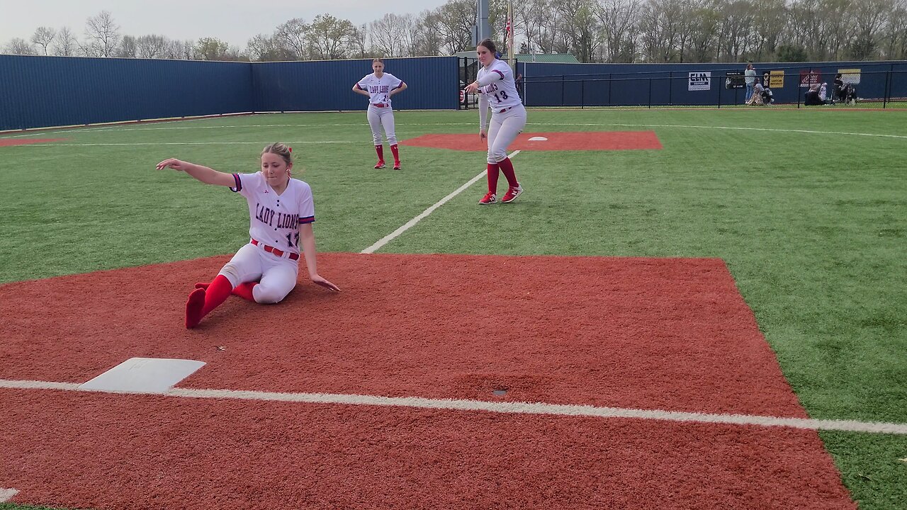 Emma Labby giving sliding lessons