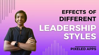 Effects of Different|Leadership Styles|Project Management|Pixeled Apps