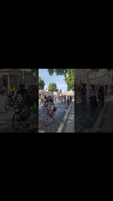 mass bike ride #london