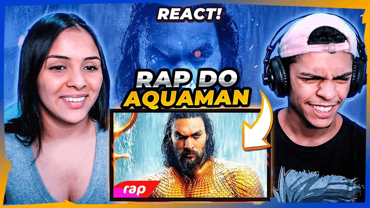 Rap do Aquaman - O REI DO MAR | NERD HITS | [React Rap Nerd] 🔥