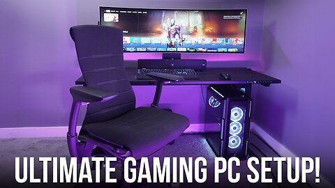 My Ultimate Gaming PC Setup w/ Herman Miller Embody Gaming Chair!