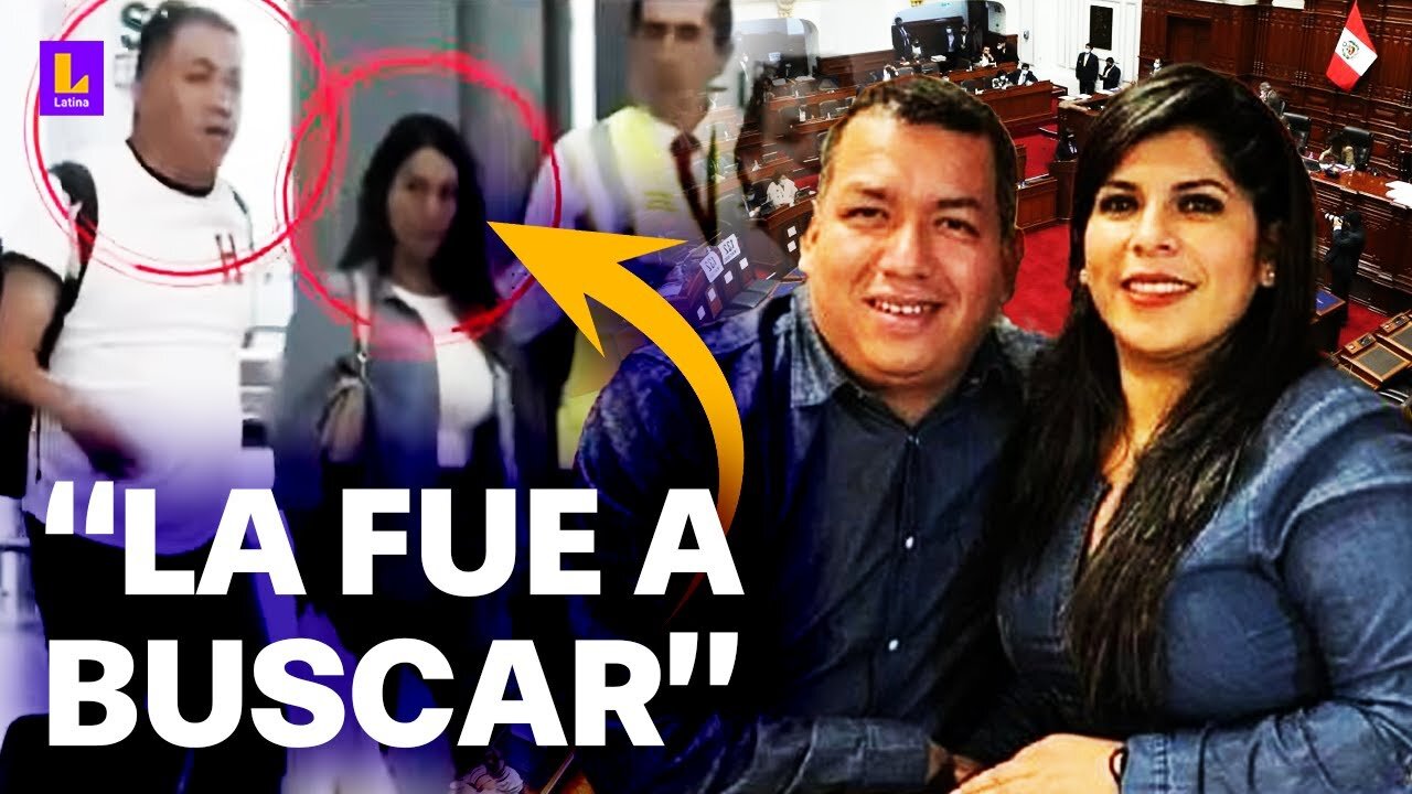 Esposa de Darwin Espinoza y trabajadora del Congreso protagonizan caso de agresión física