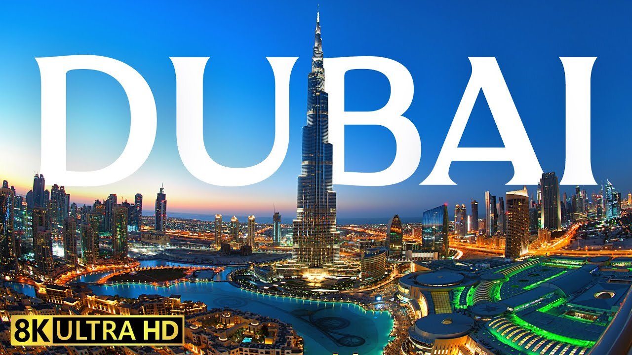 DUBAI ! Unitet Arab Emirates In 8k Ultra HD VIDEO 2023 ! UK STATE ! most rich cuntry in 2023